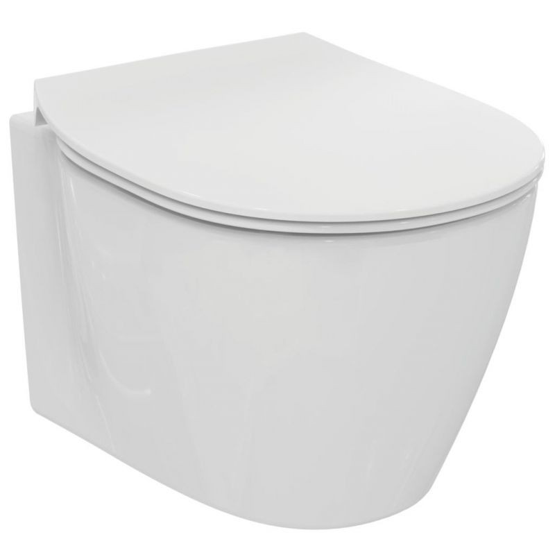 VAS WC CONNECT SPACE SUSPENDAT 48.5X36.6, FIXARE COMPLET ASCUNSA